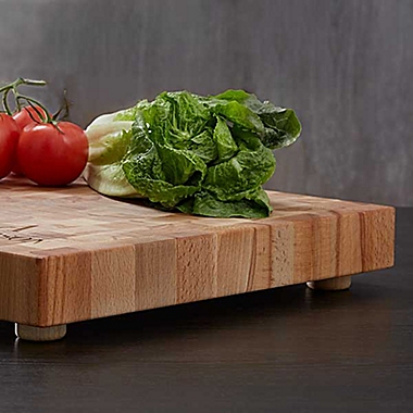 Decorative Name & Initial Butcher Block Cutting Board. View a larger version of this product image.