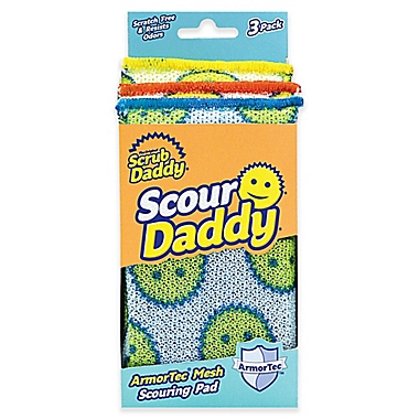 Scrub Daddy&reg; 3-Pack Scour Daddy&reg; Scouring Pad. View a larger version of this product image.