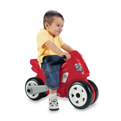 kids red motorbike