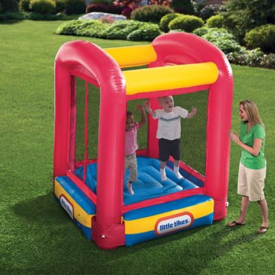 little tikes shady jump and slide bounce house