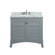 Eviva New York&reg; 36-Inch Single Vanity in Grey/White