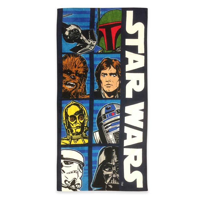 Star Wars™ Beach Towel in Blue | Bed Bath & Beyond