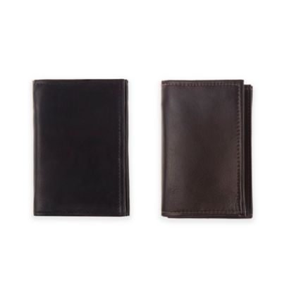 Piel&reg; Leather Classic Large Tri-Fold Wallet