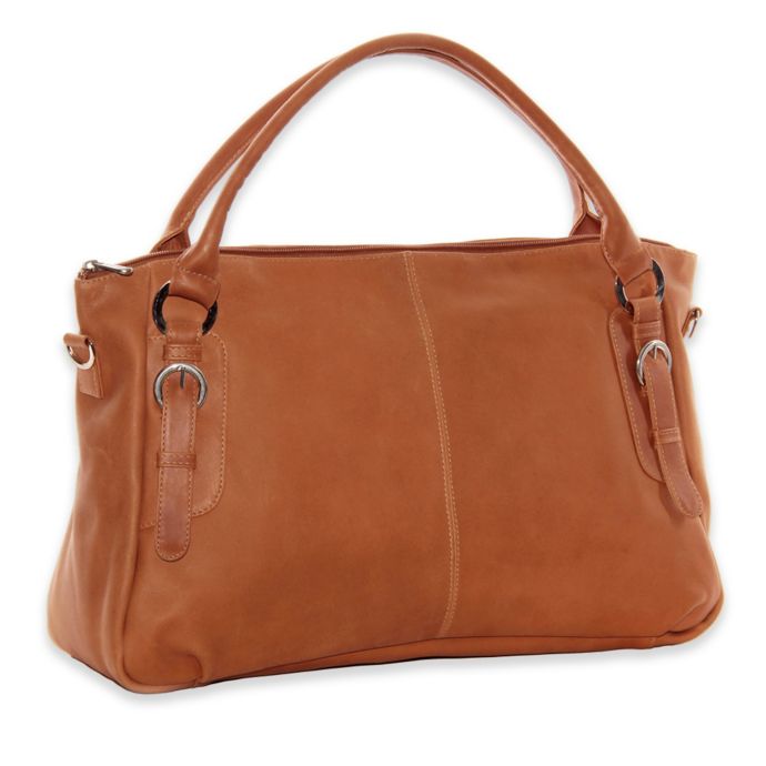 Piel® Leather Alaska Large Handbag/Cross Body Bag | Bed Bath & Beyond