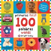 "First 100 Words"  English/Spanish Board Book by Roger Priddy