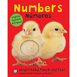 "Bright Baby Touch & Feel: Numbers" English/Spanish Book by Roger Priddy