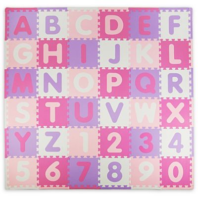 pink play mat