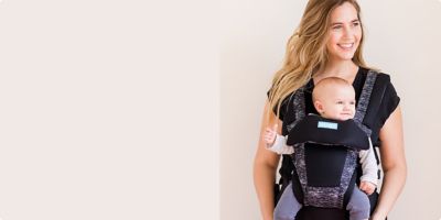 black moby wrap baby carrier