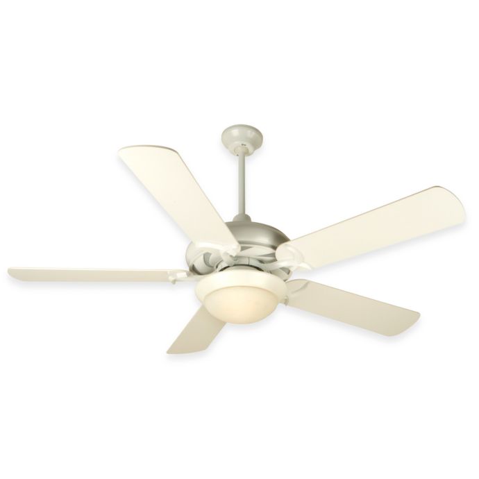 Design Trends Cosmos Ceiling Fan In White Bed Bath Beyond