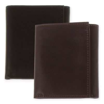 Piel&reg; Leather Classic Tri-Fold Wallet