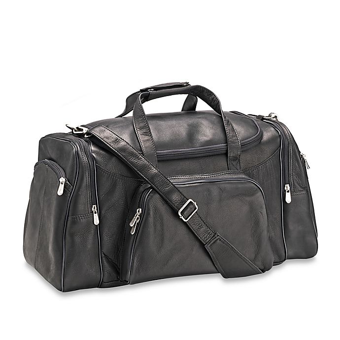 Piel® Leather Sports Duffle Bag | Bed Bath & Beyond