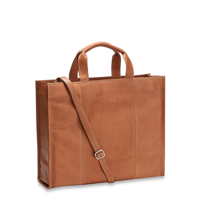 leather carry all tote