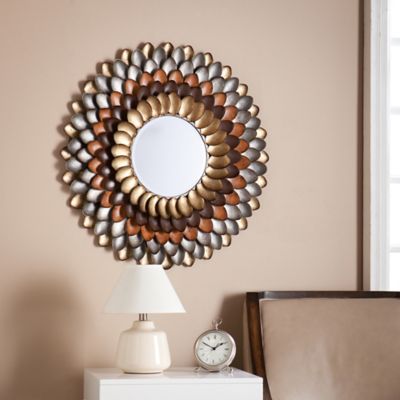 round decorative mirror