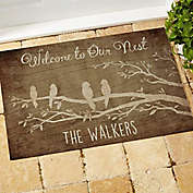 Welcome to Our Nest 18-Inch x 27-Inch Door Mat