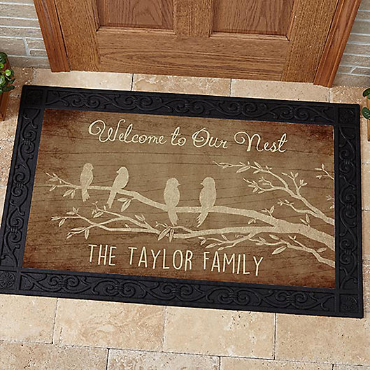 Alternate image 1 for Welcome to Our Nest Door Mat