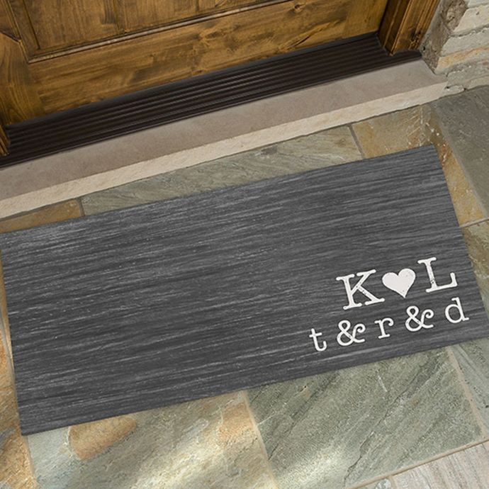 Family Initials Doormat Bed Bath Beyond