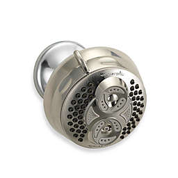 Waterpik® Elite™ Twin Turbo™ Fixed Showerhead in Brushed Nickel