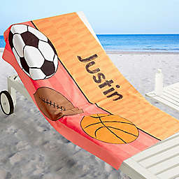 Just for Him Beach Towel