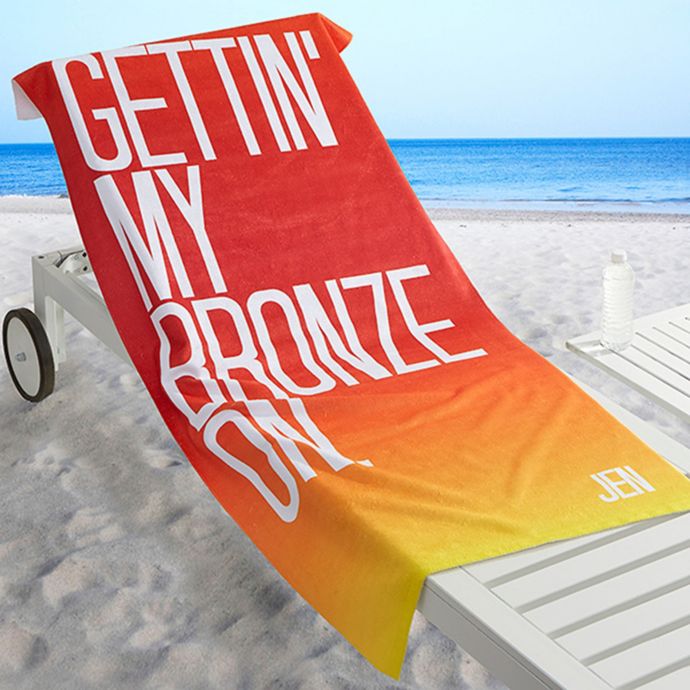 Beach Quotes Beach Towel Bed Bath and Beyond Canada