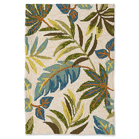 Alternate image 1 for Blue Grass Indoor/Outdoor Rug in Ivory/Multi