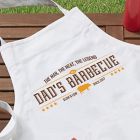 Alternate image 0 for "The Man, the Meat, the Legend" Apron