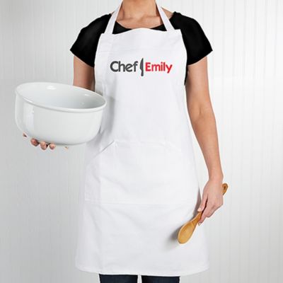 customized aprons for women's