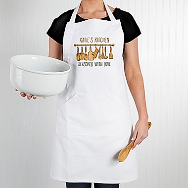 "Seasoned with Love" Apron. View a larger version of this product image.