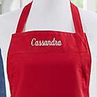 Alternate image 1 for Embroidered Name Kitchen Apron