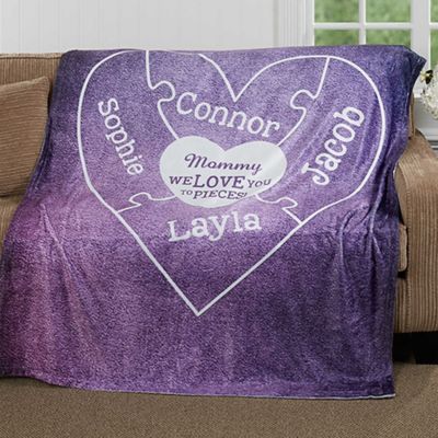 personalized fleece blankets