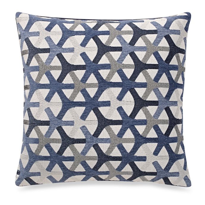 Make Your Own Pillow Tubine Square Throw Pillow Cover In Navy
