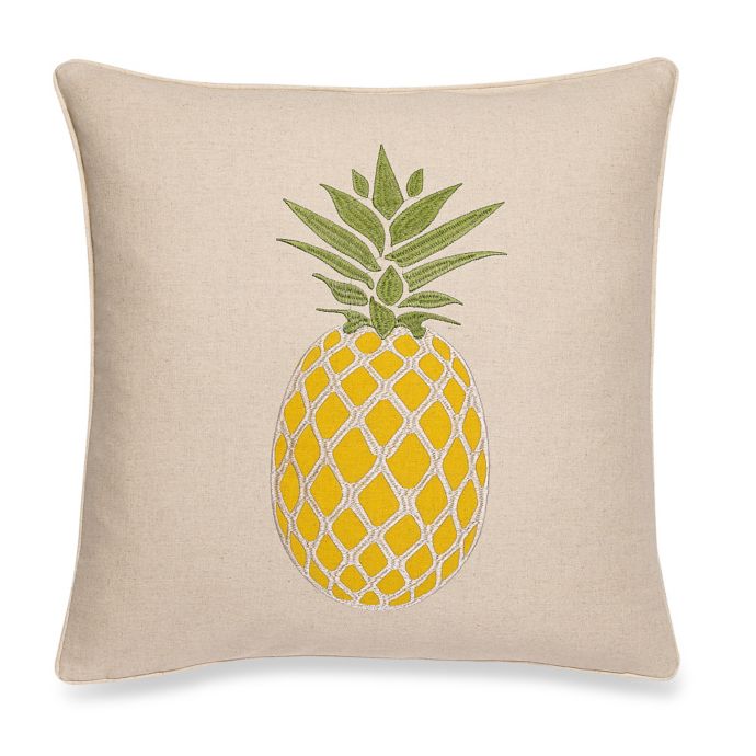 Make Your Own Pillow Pineapple Cake Square Throw Pillow Cover In