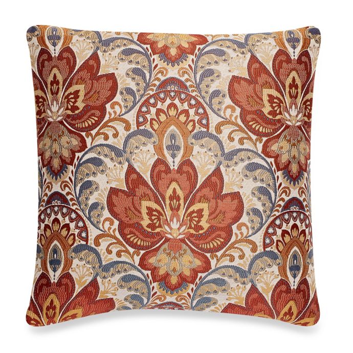 Make Your Own Pillow Bardane Square Throw Pillow Cover In Rust