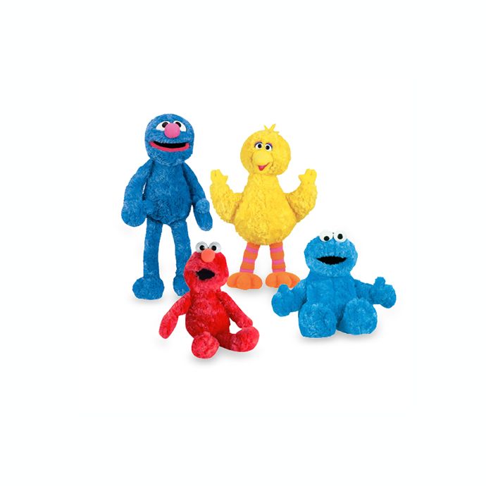 gund sesame street stuffed animals