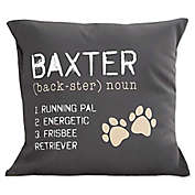 Definition of My Dog Keepsake 14-Inch Square Throw Pillow