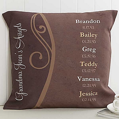 My Grandkids Keepsake 18-Inch Square Throw Pillow. View a larger version of this product image.