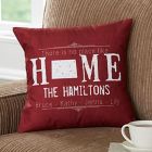 Alternate image 2 for State of Love Keepsake Square Throw Pillow