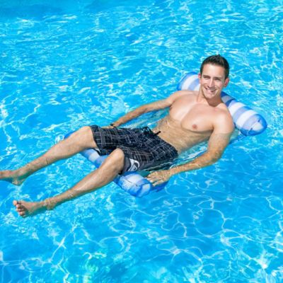 Poolmaster Water Hammock Lounge Pool Float | Bed Bath & Beyond