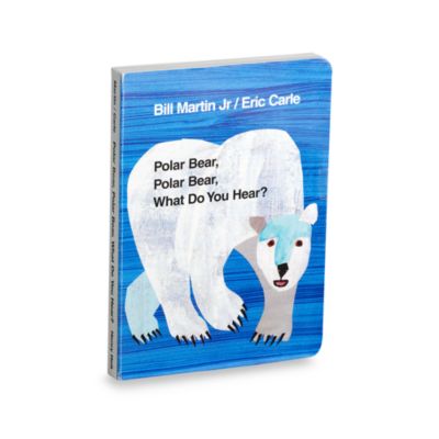 Polar Bear Polar Bear What Do You Hear&#63; Board Book by Eric Carle