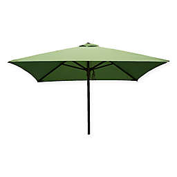 DestinationGear 6.5-Foot Square Wood Umbrella