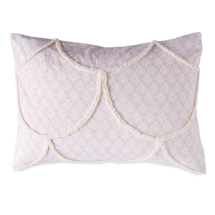 Peri Chenille Scallop Pillow Sham Bed Bath Beyond
