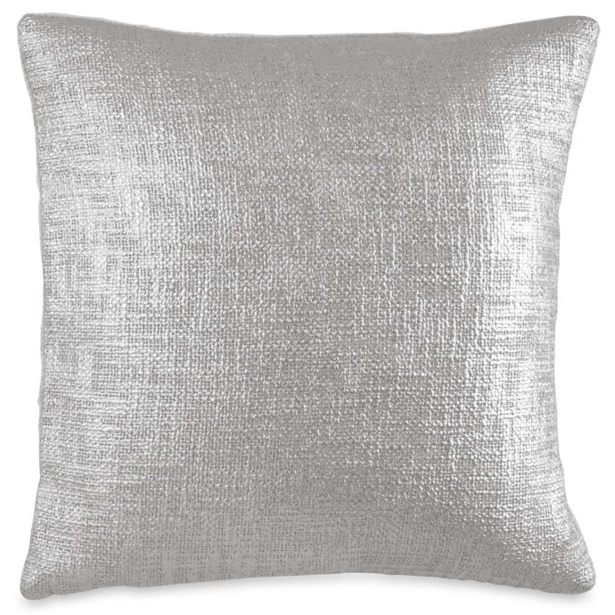 DKNY Metro Matelassé Metallic Square Throw Pillow Bed Bath & Beyond