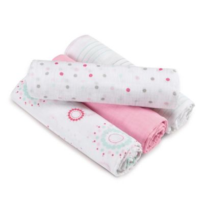 pink muslin wraps