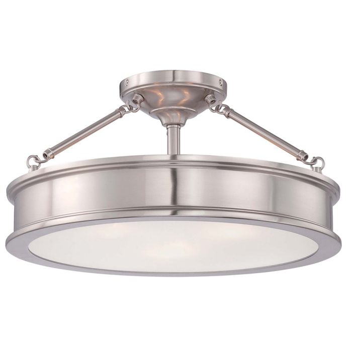 Minka Lavery Harbour Point 3 Light Semi Flush Mount Ceiling Light