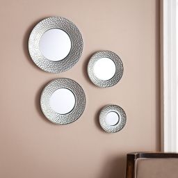 decorative rectangle mirror tray