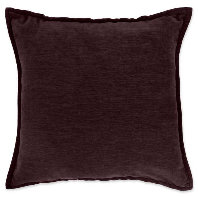 Make Your Own Pillow Sola Chenille Square Throw Pillow Cover Bed