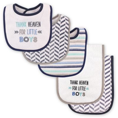 boy bibs and burp cloths