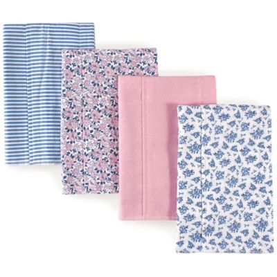 floral burp cloths