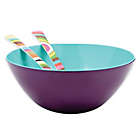 Alternate image 0 for French Bull&reg; Two-Tone Large Serving Bowl in Grape/Turquoise