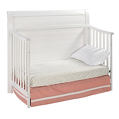 Westwood Design Taylor 4-in-1 Convertible Crib in Seashell White. View a larger version of this product image.