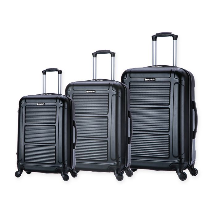 InUSA Pilot 3-Piece Hardside Spinner Luggage Set | Bed Bath & Beyond